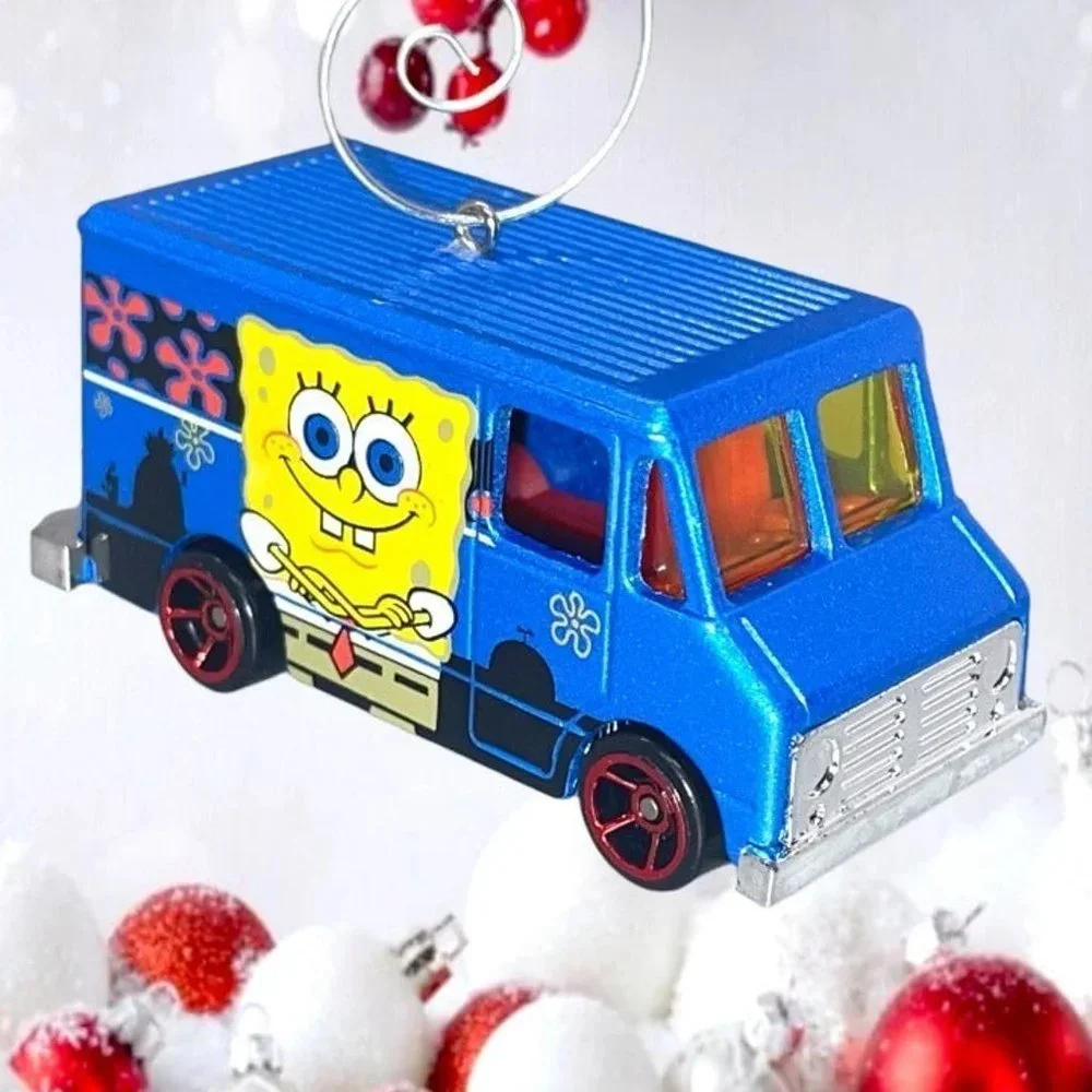 SpongeBob SquarePants Van Truck Car Combat Medic 1/64 Christmas‎ Tree Ornament